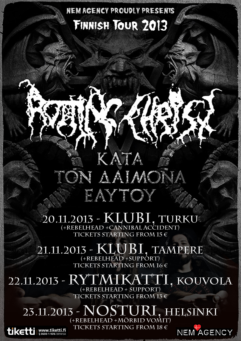 Rotting Christ in Finland