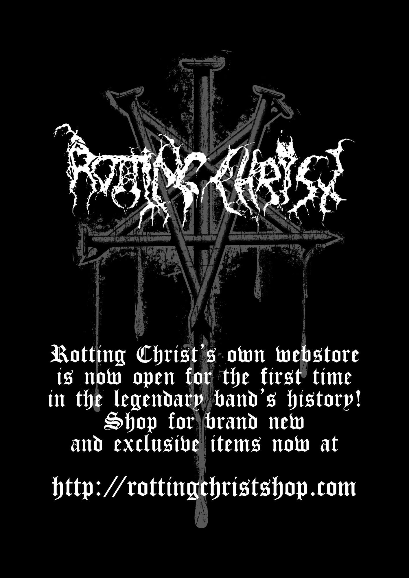 The first ROTTING CHRIST online store ever is a reality!