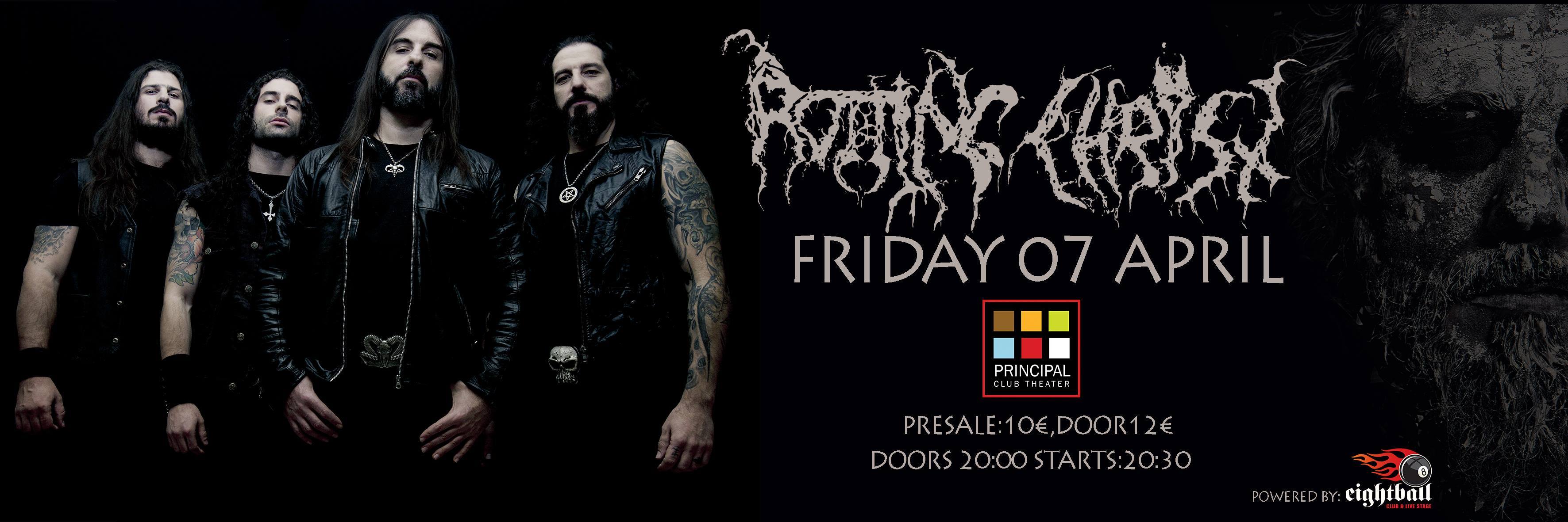 Rotting Christ for only one show in Northern Greece into 2017