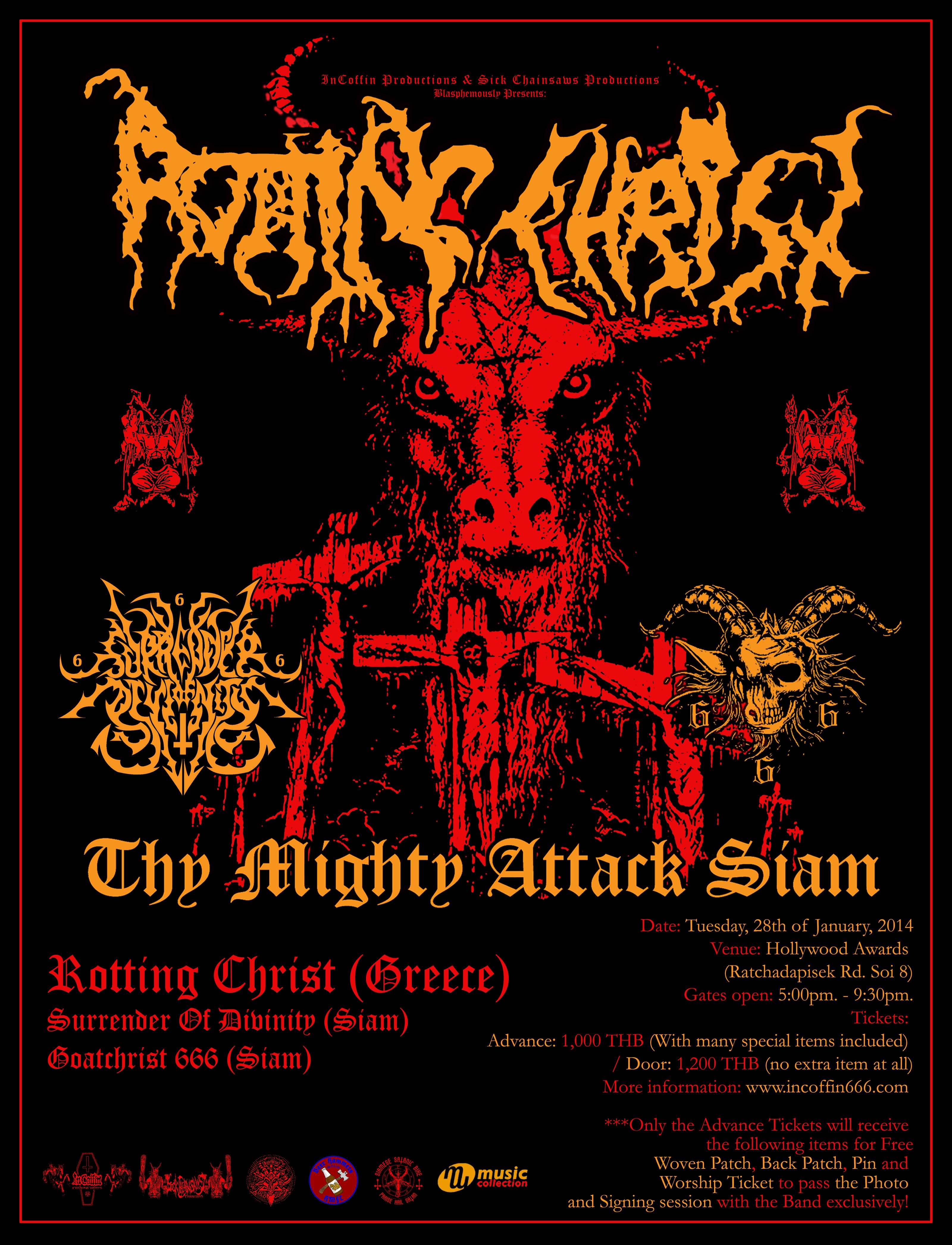 Rotting Christ in Thailand