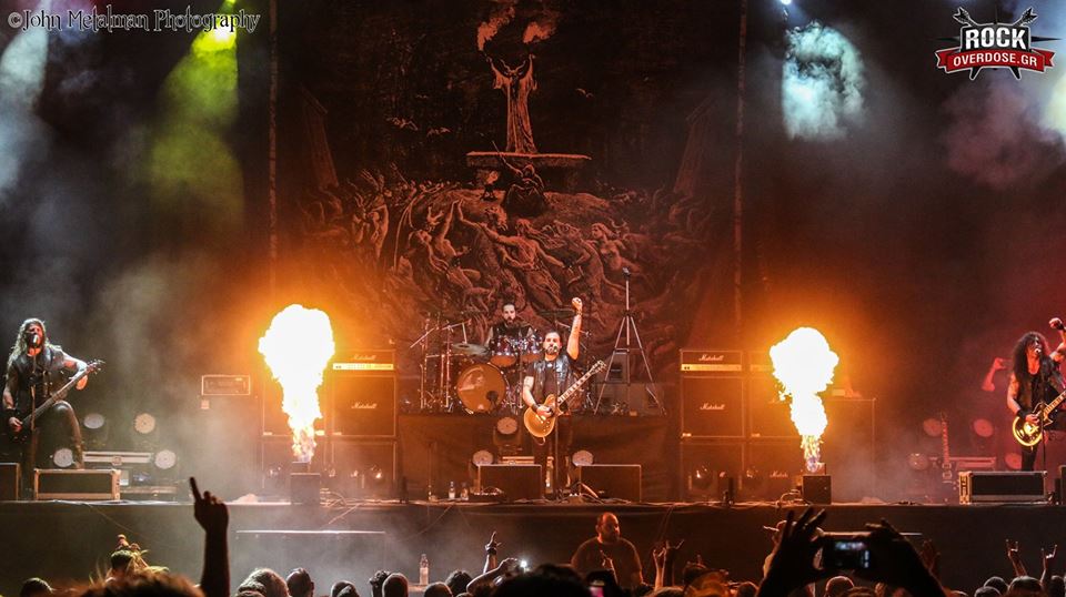 Rotting Christ in Athens Rockwave Festival