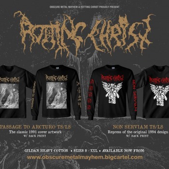 Special old school designs proudly presented from Obscure Metal Mayhem
