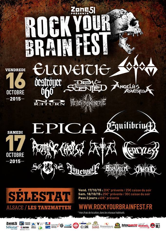 Rock Your Brain Fest France - Rotting-christ.com